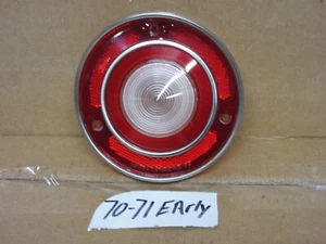 1970-1971 Early Corvette Back-up Lens Original NOS GM 5960974 - Picture 1 of 3