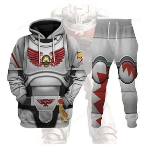 Space Marines White Scars Costume Cosplay Hoodie Sweatshirt Sweatpants - Picture 1 of 10