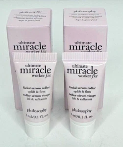Philosophy Ultimate Miracle Worker Fix Facial Serum Roller 3ml 💯% Authentic - Picture 1 of 6
