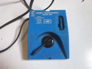 VINTAGE HOBBY TRAFO MODELL 269 FÜR MODELLEISENBAHNEN 1 AMP 17V DC 18 V AC AUSGANG - Bild 1 von 4