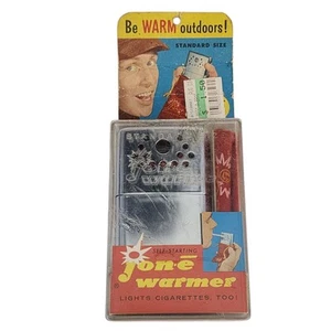 Vintage JON-E Hand Warmer Jone Aladdin Mfg New In Package NOS USA Made - Picture 1 of 9