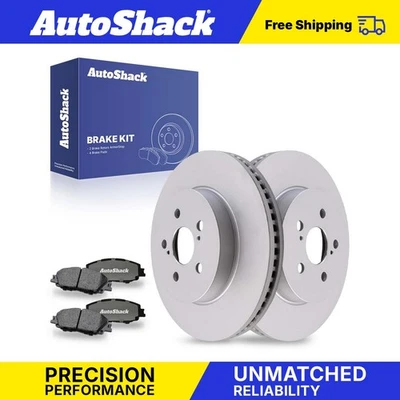 Front Brake Rotors Ceramic Pads for Toyota Prius Prime 2019-2024 Corolla Foto 1 de 4