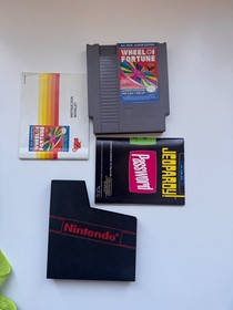 Wheel of Fortune Junior Edition (NES) (Item & Manual)