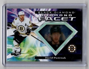 2024-25 Upper Deck Black Diamond #DF-DP David Pastrnak Diamond Facet - Picture 1 of 1