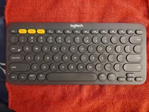 Logitech 920-007558 K380 Multi-Device Bluetooth Keyboard - Grey - Picture 1 of 3
