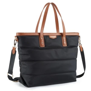 Tote Bag for Women 15.6 inch Laptop Bag Large Travel Tote Bag with Zipper, Qu... - Picture 1 of 7