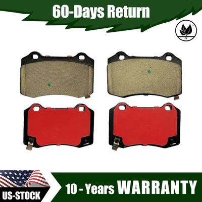 Rear Premium Ceramic Brake Pads D1053 Fit for DODGE DURANGO 2018 - 2020 Foto 1 de 4