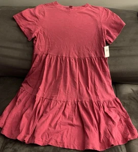 Old Navy Casual Tiered Knee length Dress with Empire Waist - Picture 1 of 5
