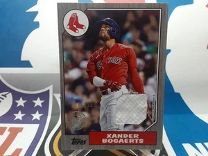⚾️2022 Series 2 1987 Topps Relic Black 198/199 Xander Bogaerts #87BR-XB - Picture 1 of 3