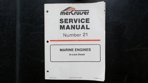 MerCruiser Marine Engines Manual de Servicio Número 21 Parte 90-806934 1994 - Imagen 1 de 2