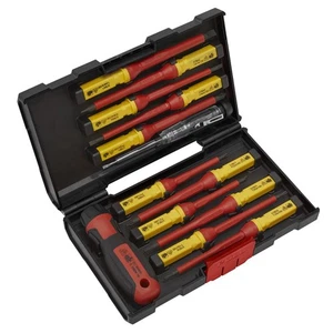 Sealey Screwdriver Set 13pc Interchangeable - VDE Approved AK6128 - Picture 1 of 5