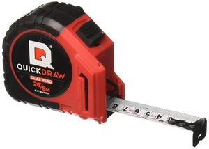 Dual-Read 26 ft / 8M (Imperial/Metric) Self Marking Tape Measure - 1st Measur... - Picture 1 of 2