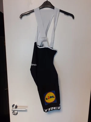 Original Santini Lidl Trek 2024 Bib schwarz (M) - Bild 1 von 3