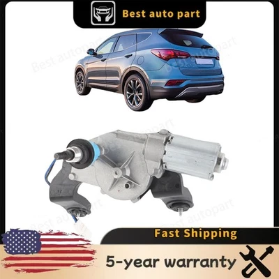 NEW  98700-2W000 Rear Wiper Motor for  2013-2017 Hyundai Santa Fe Sport US STOCK - Image 1 of 3