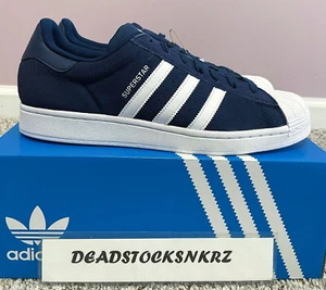 Adidas Superstar Night Indigo Cloud White ID1461 Men's Size 12 - Picture 1 of 6