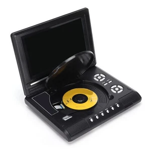 Reproductor de DVD Portátil HD 270° Reproductor de DVD Móvil con Control Remoto USB - Imagen 1 de 48