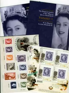 Canada 2012 = QUEEN Elizabeth ll Diamond Jubilee = KEEPSAKE folder Volume #1 - Foto 1 di 7