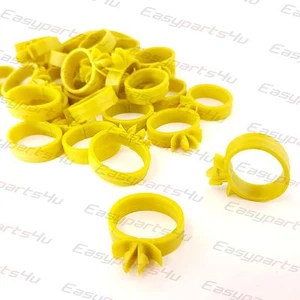 50x 18mm Tube Hose / Wire Cable Loom Routing Harness Retainer Clip fits 8mm hole - Bild 1 von 3