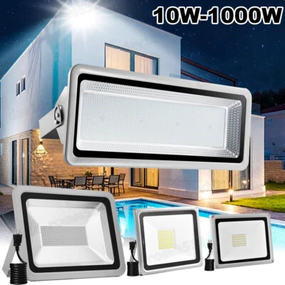 Lámpara LED de Inundación Exterior 10W 20W 30W 50W 100W 150W 200W 300W 500W 800W 1000W Foto 1 de 4