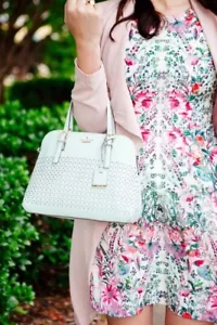 Ted Baker ~Gaea~ Dress UK 12 3 ~Wedding~ Party Cream Pink Blue Floral Skater - Picture 1 of 12