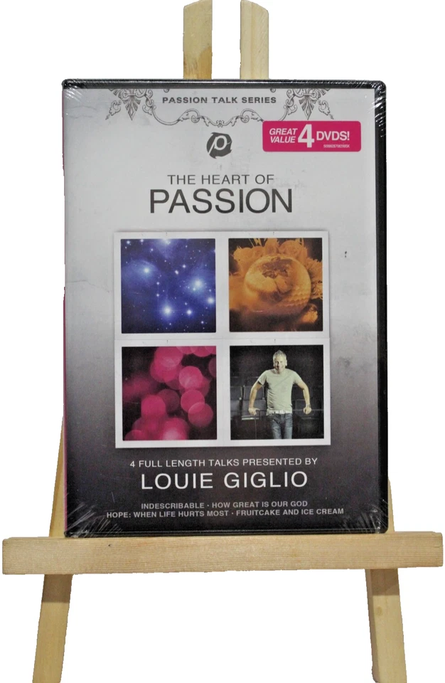 NEW Louie Giglio The Heart of Passion 4x DVD Set Christian God Religion SEALED - Image 1 of 4
