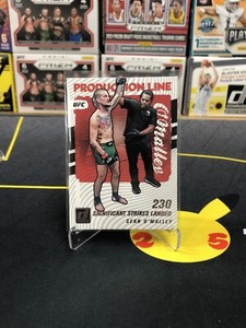 2022 Donruss UFC Production Line #8 Sean O'Malley - Bantamweight