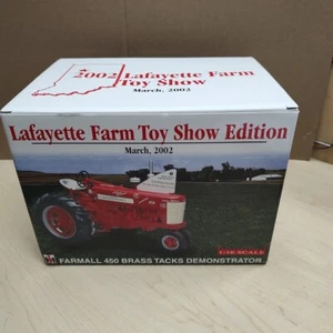SpecCast 1/16 Farmall 450 Brass Tacks Demonstrator Lafayette Toy Show NIB - Picture 1 of 7