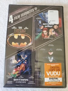 4-Film Favorites BATMAN Collection (2-DVD set) DC Comics BRAND NEW!! SEALED!! - Imagen 1 de 11
