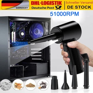 Kabelloser Handstaubsauger Staubsauger Akku Nass & Trocken 65000Pa Für Auto Haus - Bild 1 von 12