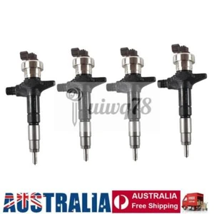 4x Fuel Injector 095000-6980 8-98011604-5 For Denso Isuzu D-MAX Holden 4JJ1 AU - Picture 1 of 10