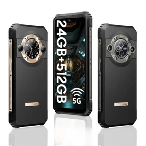 Blackview BL9000 5G Smartphone 24GB+512GB Téléphone Robuste Dimensity 8020 120W - Photo 1/31