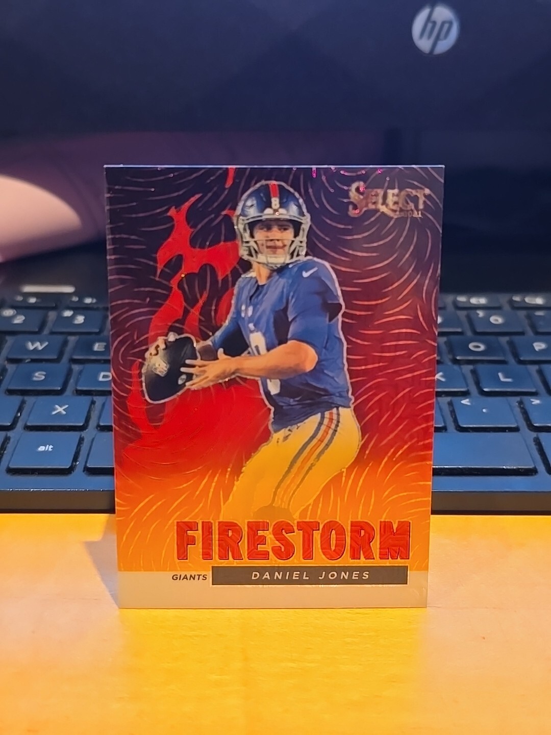2021 Select Daniel Jones Firestorm #8/10