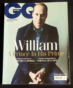 Prince William British Esquire British GQ Italian GQ Esquire GQ Magazine  - Picture 1 of 4
