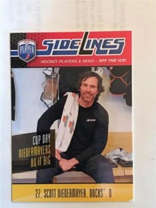  2009-10 Be A Player Sidelines #S51 Scott Niedermayer