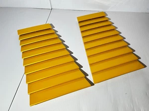 2004-2008 LAMBORGHINI GALLARDO OEM HOOD GRILLE/VENT Giallo Midas/ Yellow - Bild 1 von 14