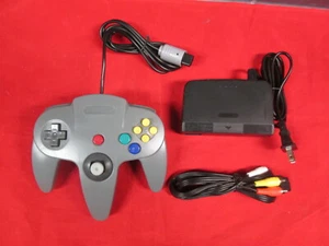 N64 Teile Konvolut Controller Netzteil und AV-Kabel brandneu 0477 - Bild 1 von 3