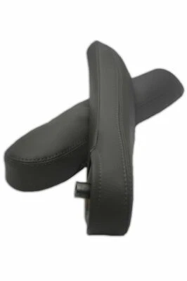 Compatível com 2016-2020 Honda Pilot PVC couro sintético assento apoio de braço capa pele cinza - Imagem 1 de 4