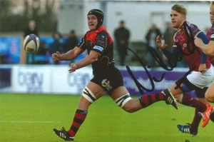 DRAGONS RUGBY UNION: NIC CUDD FIRMADA 6x4 FOTO DE ACCIÓN + CERTIFICADO DE AUTENTICIDAD - Imagen 1 de 1