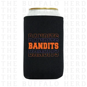 Stacked Bandits Koozie | Buffalo Bandits Lacrosse Coozie | Beer Can Holder - Picture 1 of 1