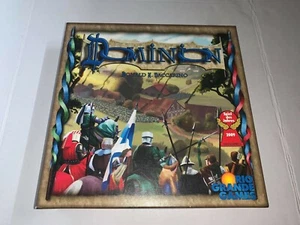 DOMINION Card Board Game 1st Edition Rio Grande Games 100% COMPLETE SEALED CARDS - Picture 1 of 6