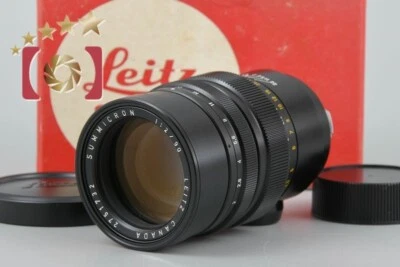 Excellent!! Leica SUMMICRON 90mm f/2 Black Canada Leica M Mount w/ Box - Image 1 of 4