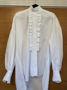 WOMEN SHIRT WITH RUFFLES - Picture 1 of 6