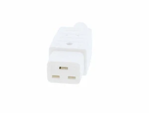 C19 gerader wiederverdrahtiger IEC-Stecker. 16A 250V IP20. - Bild 1 von 10