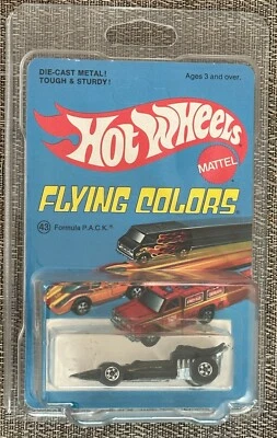 Hot Wheels Blackwall FORMULA PACK  Flying Colors #43 Unpunched !, Free Shipping! - Image 1 of 4
