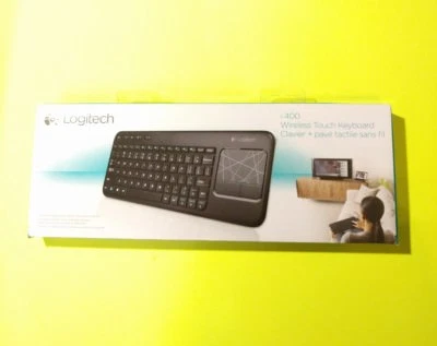 Teclado táctil inalámbrico Logitech K400 con panel táctil multitáctil incorporado 920-003070 - Imagen 1 de 4