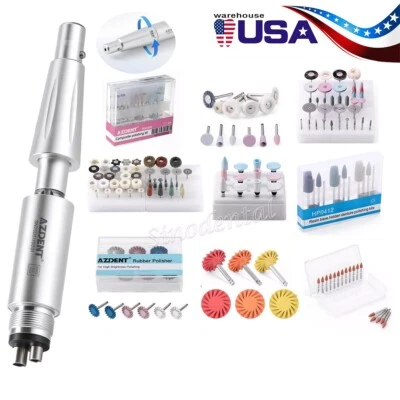 Dental Hygiene Prophy Handpiece Air Motor 4-Holes/Composite Polishing Kit  RA HP - Image 1 of 4