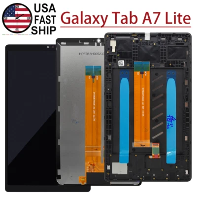 New Digitizer LCD Touch Screen ± Frame For Samsung Galaxy Tab A7 Lite T220 T227U