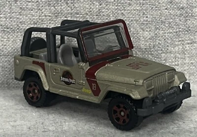 Matchbox Jurassic Park Jeep Wrangler 2017 Die-Cast - Image 1 of 4