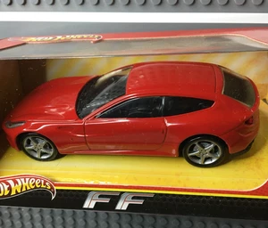 Hot Wheels Ferrari FF Red 1/43 Scale Mint In VGC Sealed Package - Picture 1 of 7