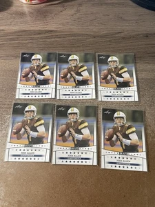 (6) JOSH ALLEN 2018 LEAF DRAFT ROOKIE CARD # ST-05 WYOMING / BUFFALO BILLS! - Picture 1 of 2